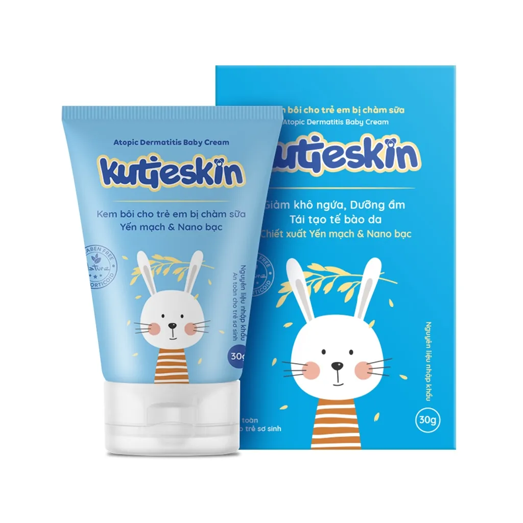 Ảnh Combo Kem bôi dịu da và Kem chàm sữa Kutieskin - KKCD01 4