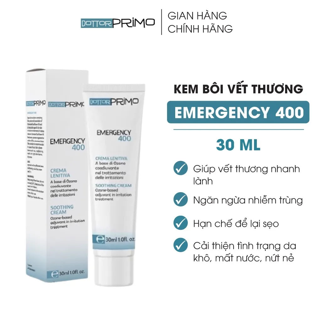 Ảnh Combo Kem Bôi Vết Thương, Làm Mờ Sẹo DottorPrimo Emergency 400 30ml & DottorPrimo Scargel Plus 20ml 2