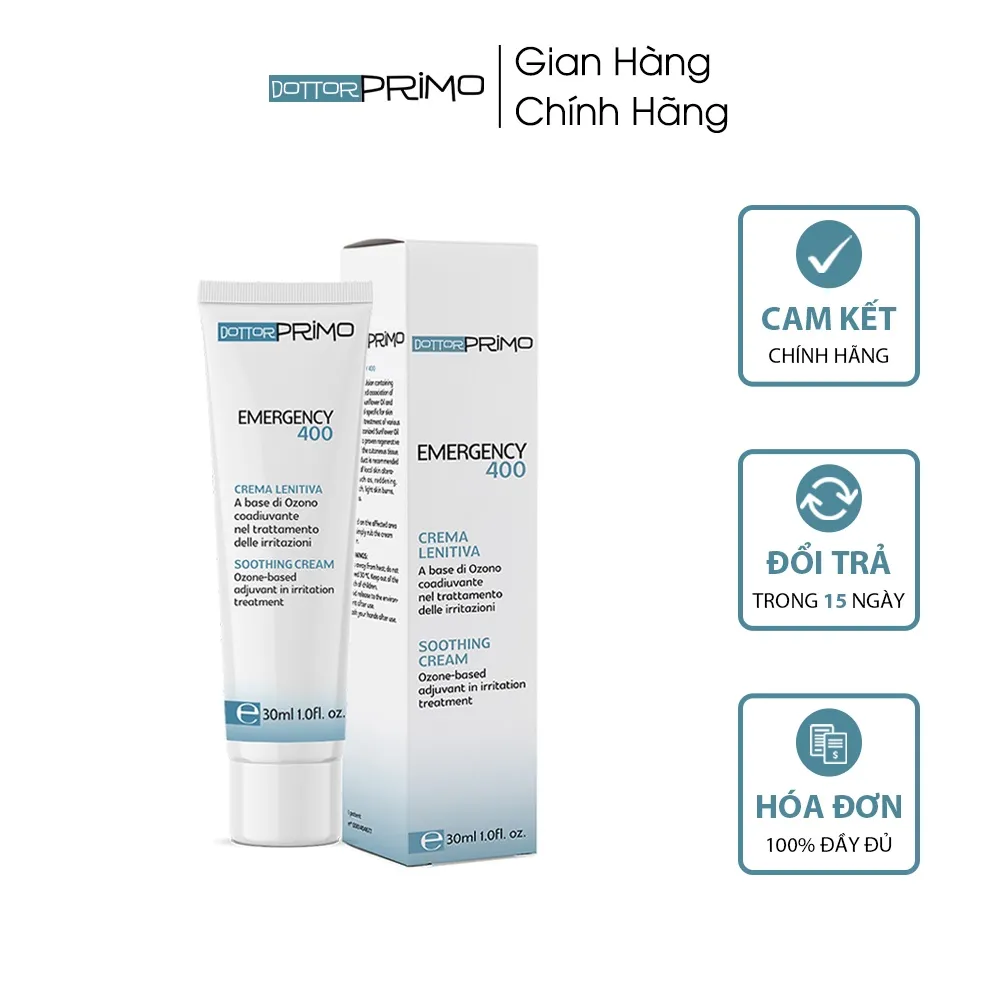 Ảnh Combo Kem Bôi Vết Thương, Làm Mờ Sẹo DottorPrimo Emergency 400 30ml & DottorPrimo Scargel Plus 20ml 3