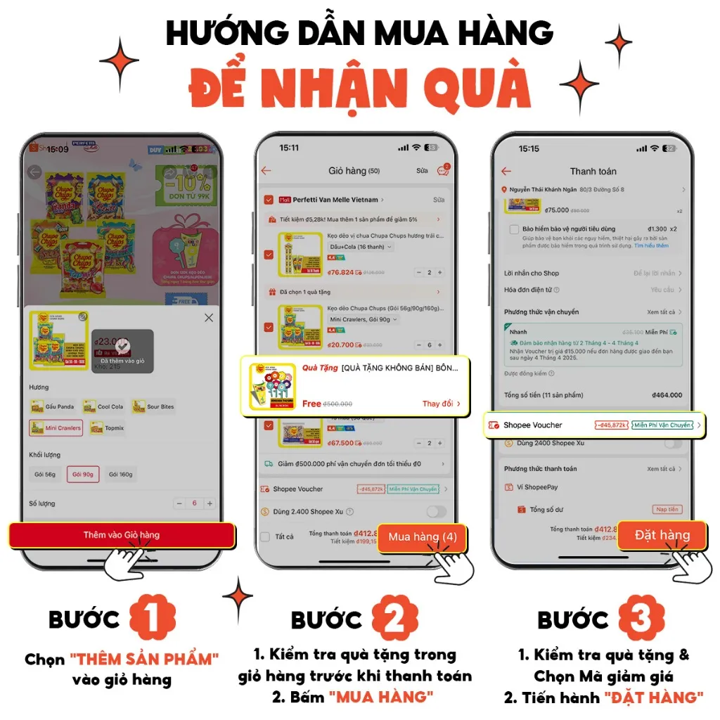 Ảnh COMBO Kẹo Mềm Alpenliebe 2Chew từ nước ép trái cây hương Dâu Nho, Chanh dây hạt chia 3
