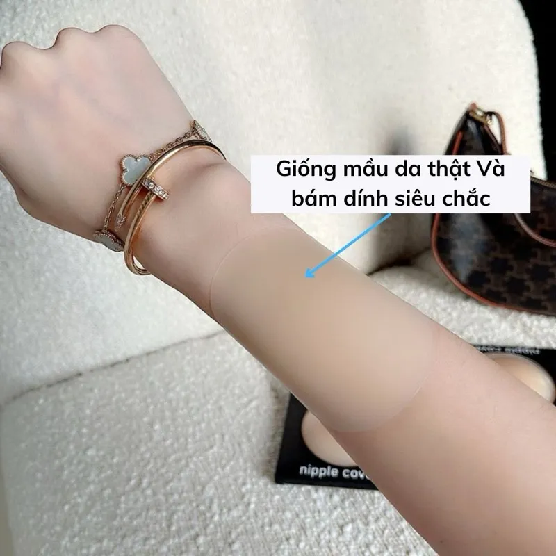 Ảnh Combo miếng dán nhiệt tự thân không keo, dán ti siêu dính idée 1