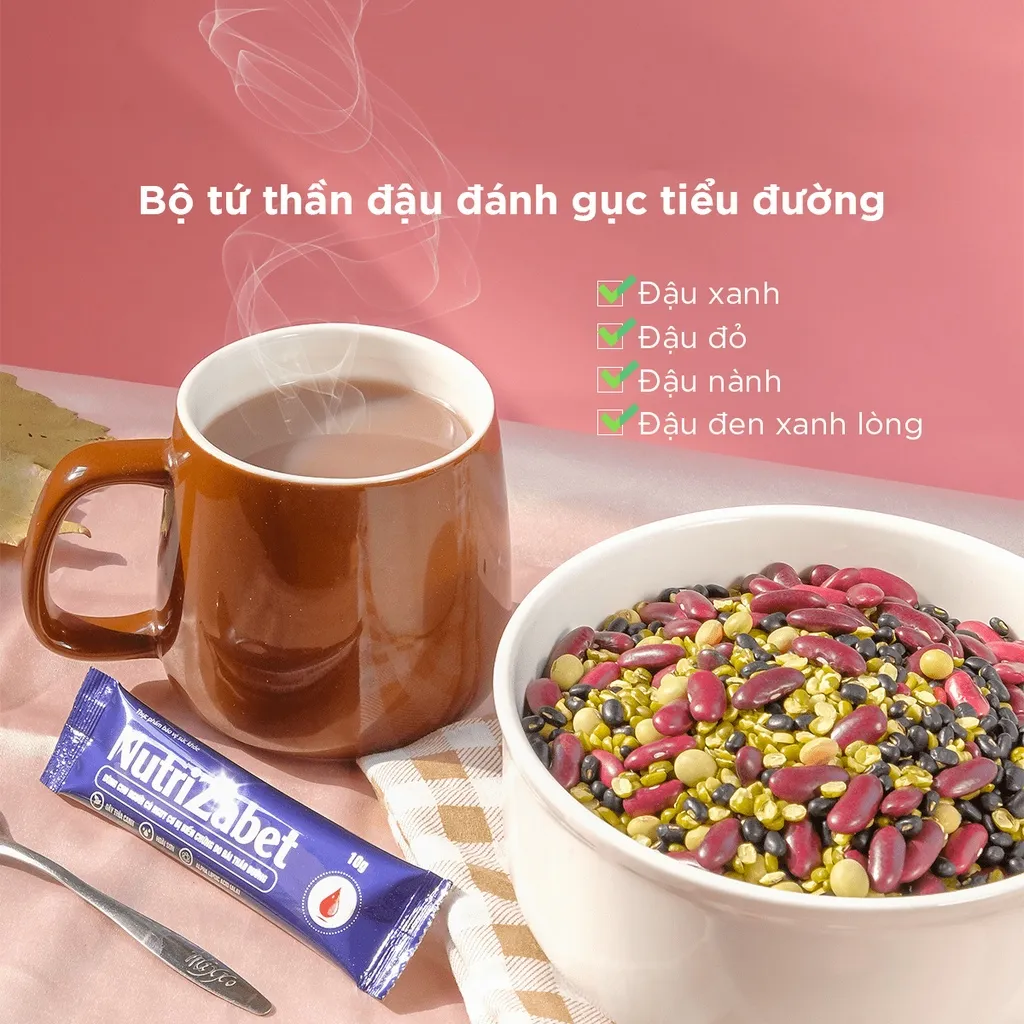 Ảnh Combo mua 3 Tặng 1 Sữa và 1 Trà  Sữa NutriZabet Chính Hãng 2