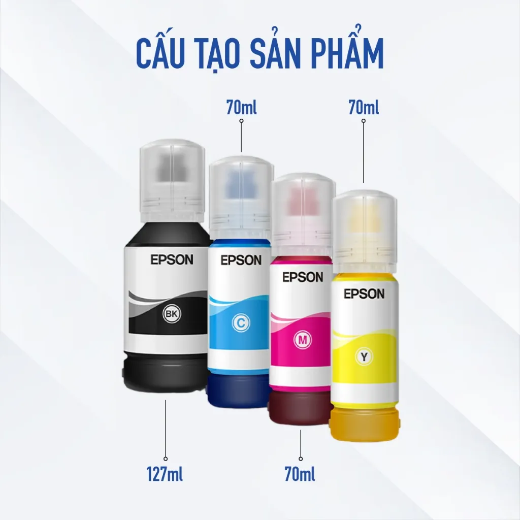 Ảnh Combo Mực Epson 008 Dùng Cho Máy L6460,L6490,L6570, L6580, L15150, L15160 Màu In Sắc Nét Tích Hợp Khả Năng Chống Nước 2