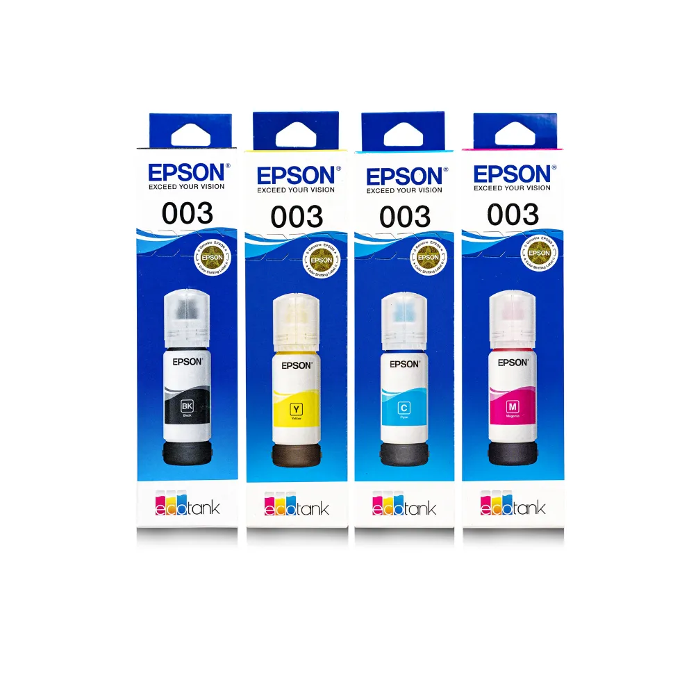 Ảnh Combo Mực In Chính Hãng Epson 003 Dùng Cho Máy L1110/L3110/L3150/L5190/L1216/l1210/L3216/l3210/l3250/L3256/L5290/L5296 3