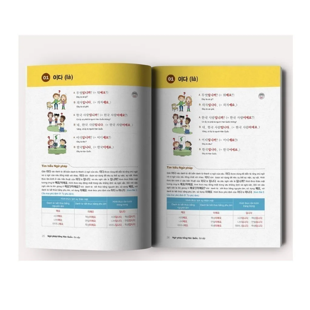 Ảnh Combo Ngữ Pháp Tiếng Hàn Thông Dụng (Sơ Cấp) – Korean Grammar In Use - Sách Bản Quyền - Bizbooks 1