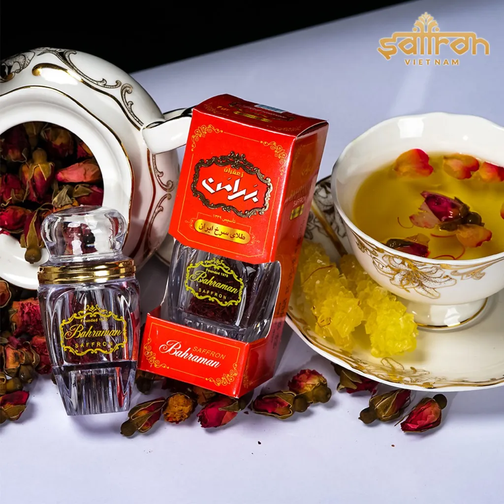 Ảnh COMBO Nhụy Hoa Nghệ Tây SAFFRON BAHRAMAN 1Gr x 2 hộp 2