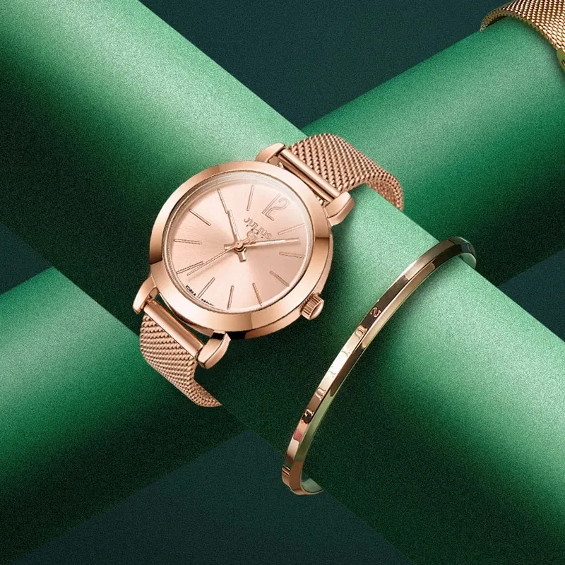 Ảnh Combo Đồng hồ nữ Julius Ja-732 + vòng tay Julius | Julius Official 4
