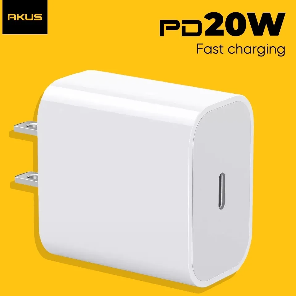 Ảnh Combo sạc nhanh PD 20W - CB20W - Akus 1
