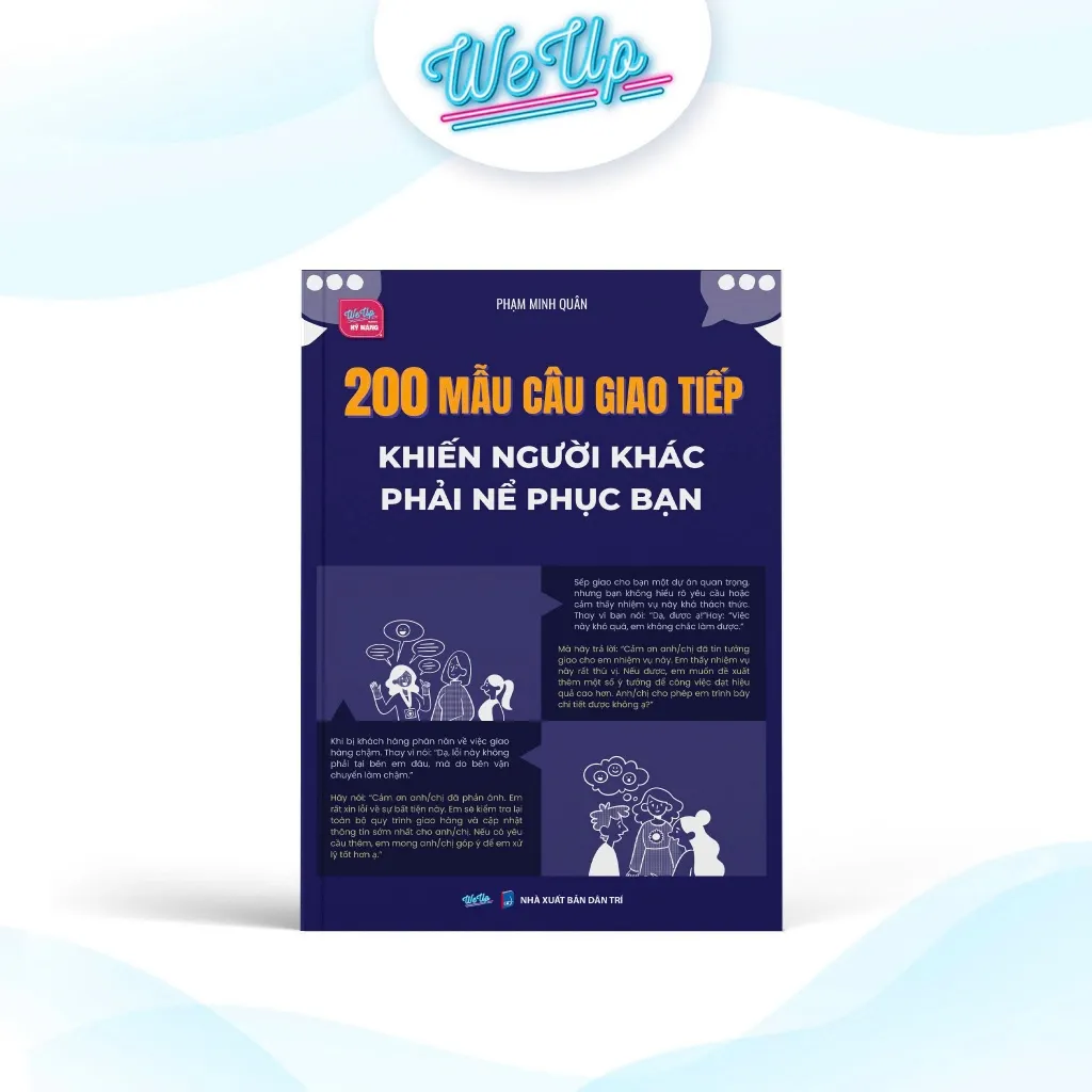 Ảnh Combo sách: 200 Mẫu câu giao tiếp & Nâng tầm tư duy khôn khéo ứng xử 1