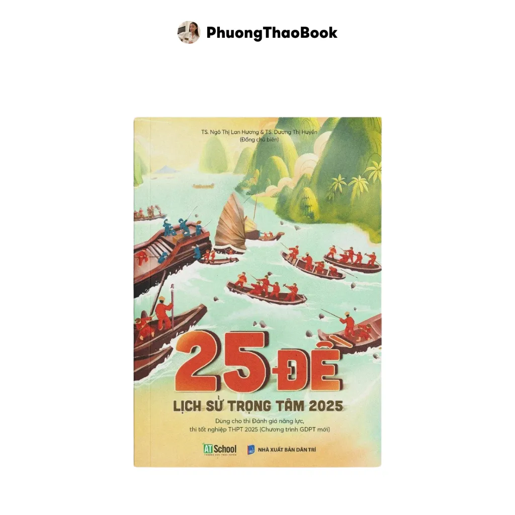 Ảnh Combo Sách 25 Đề Lịch Sử & Địa Lí Trọng Tâm 2025 1
