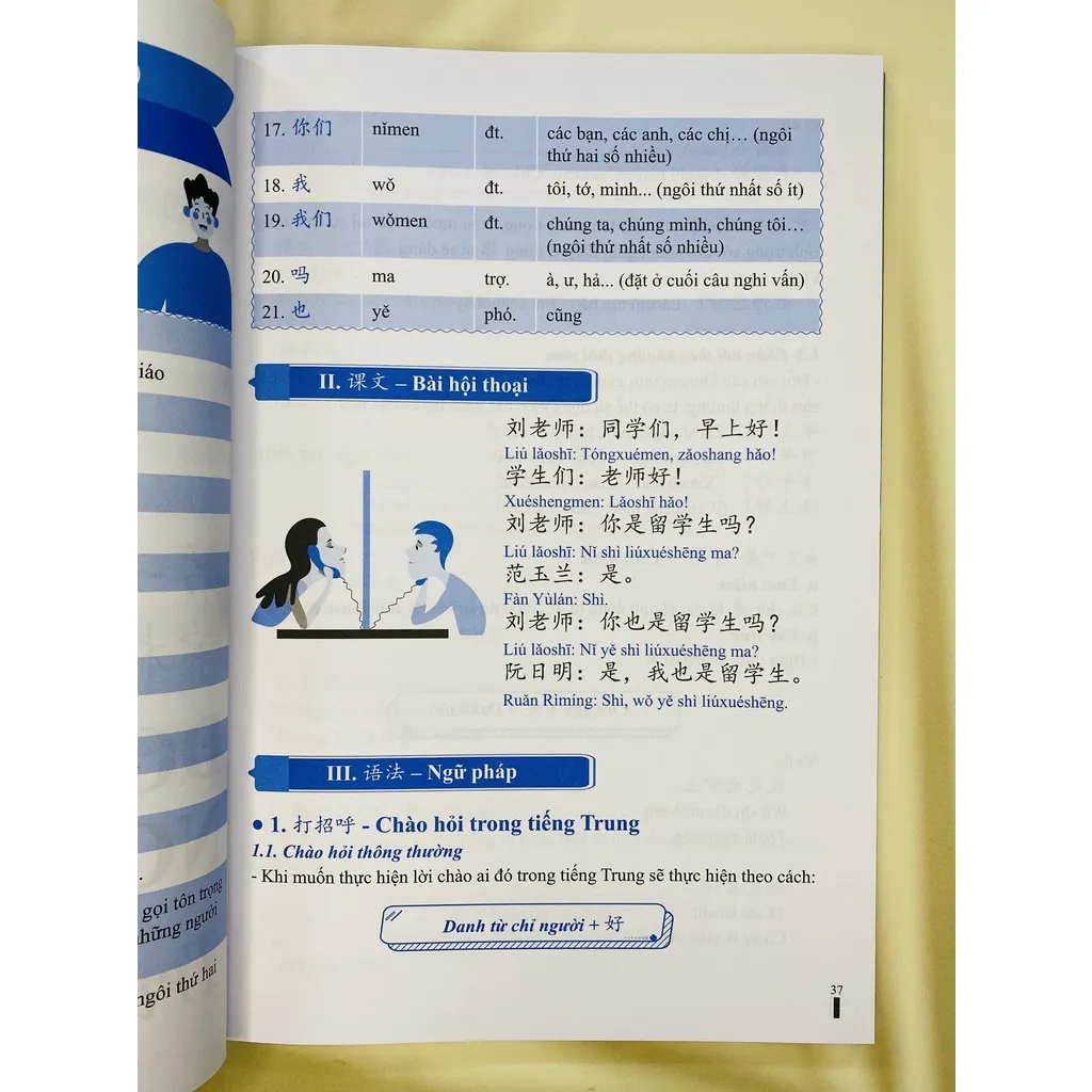 Ảnh COMBO sách giáo trình Tiếng Trung HSK123 giao tiếp + Bài tập luyện dịch & đáp án phân tích trình độ HSK123 3