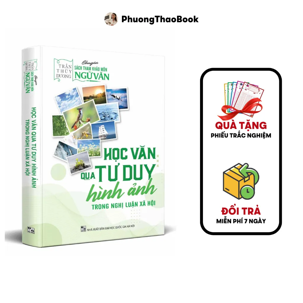 Ảnh Combo sách Ngữ Văn cô Trần Thùy Dương: Dẫn chứng NLXH, Nâng cao văn phong, HSGQG Ngữ Văn, Tư duy hình ảnh, Đoạn văn NLXH 3