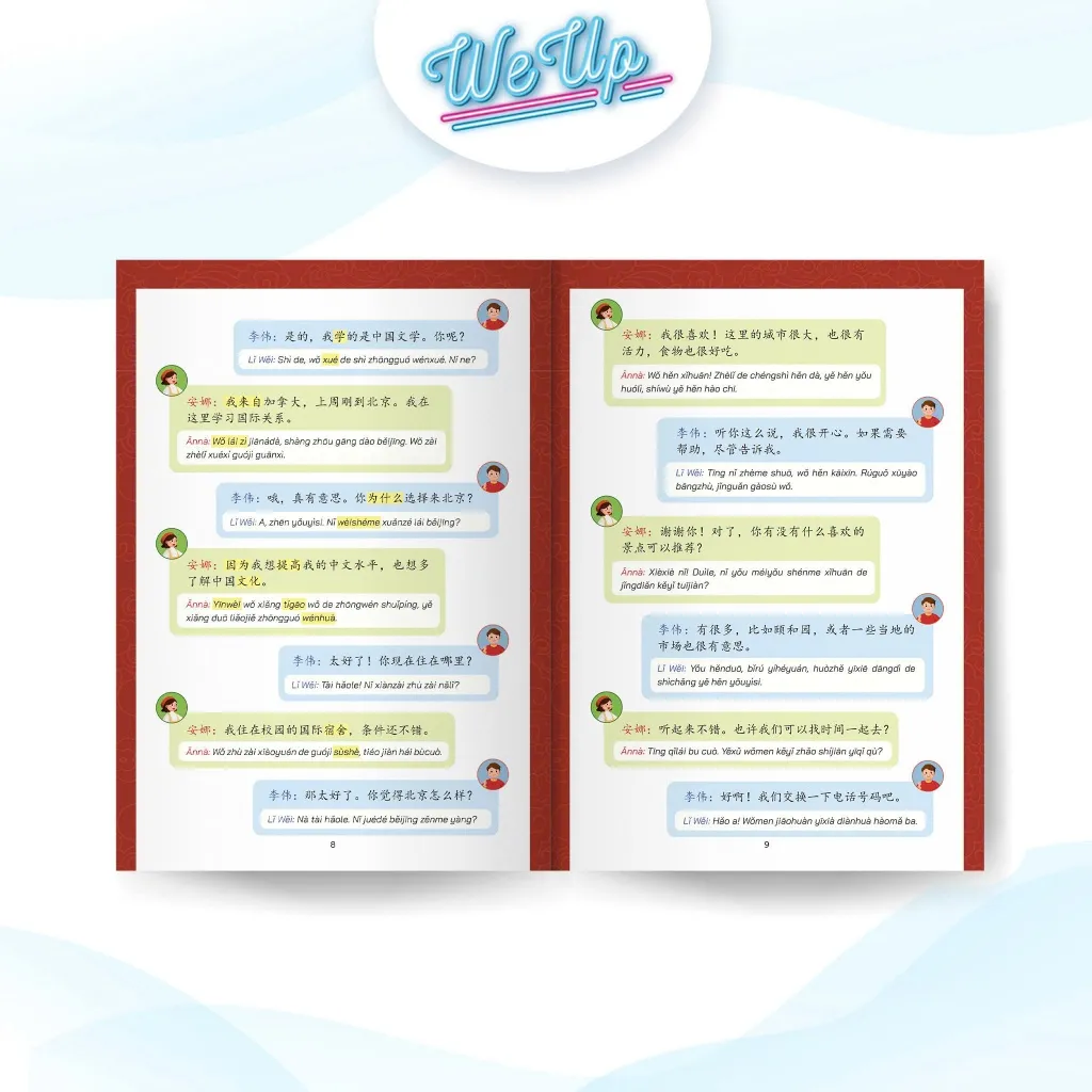 Ảnh Combo sách Song ngữ Anh-Trung + Sổ tay xóa lười Tiếng Anh + Sổ tay xóa mù tiêng Trung 3