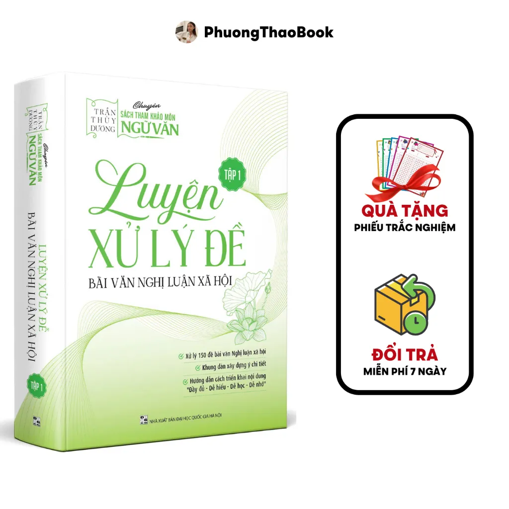 Ảnh Combo sách : Xử Lí Đề Bài Văn Nghị Luận Xã Hội và CÙNG LUYỆN VIẾT BÀI VĂN NGHỊ LUẬN XÃ HỘI ( Tập 1 ) 1