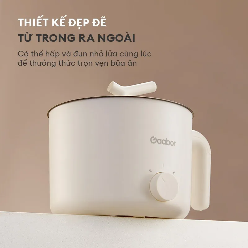 Ảnh 【Combo Sales】Gaabor 07 Nồi điện đa năng 1.5L GR-N15A và Máy sấy tóc GHD-N1000D 4