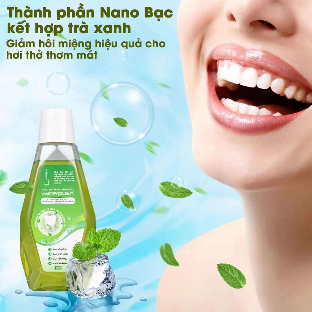Ảnh Combo sản phẩm chăm sóc vệ sinh răng miệng WaterPush 2