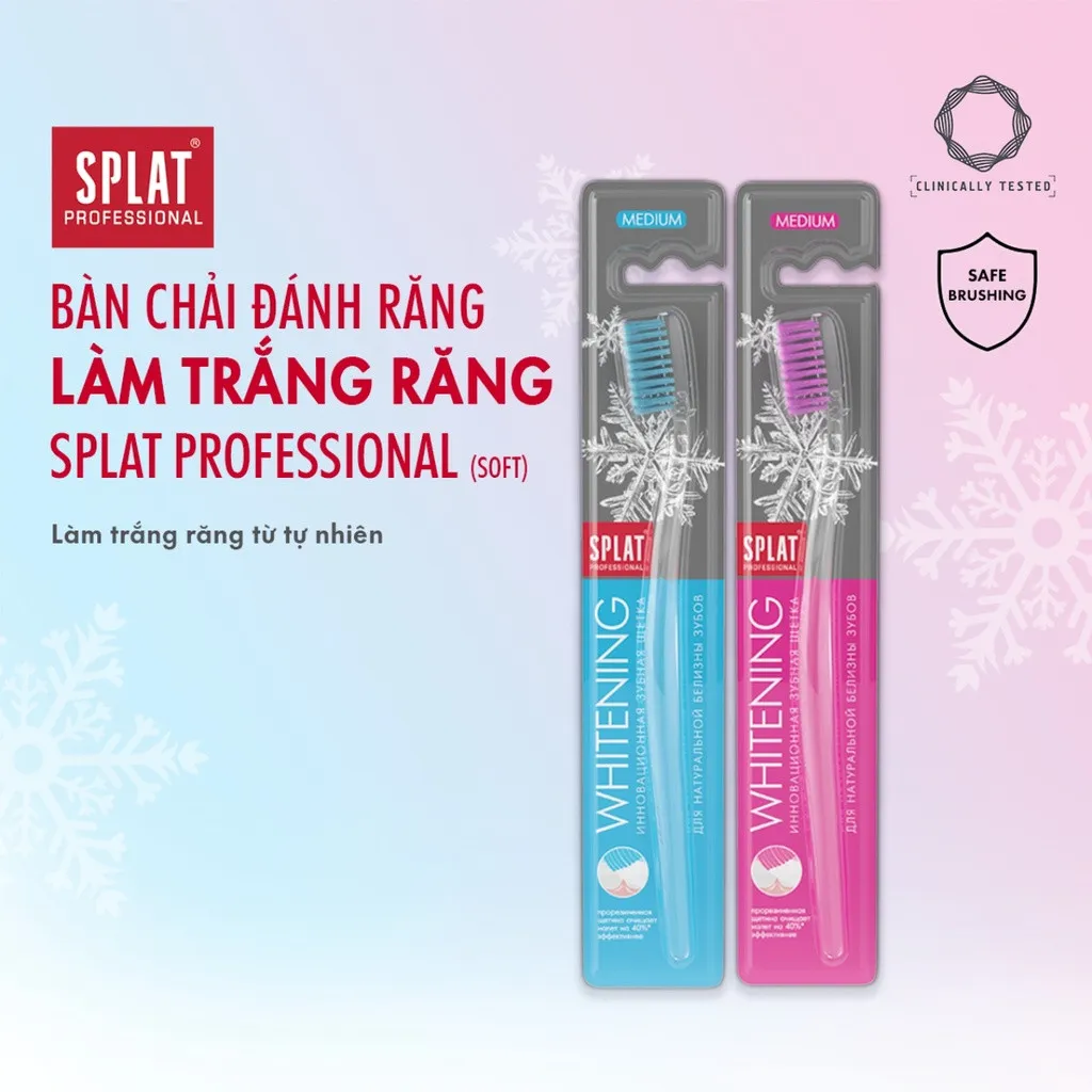 Ảnh Combo Siêu Trắng Sáng-1 Kem đánh răng than hoạt tính Blackwood & 1 bàn chải Splat Whitening Xanh 3
