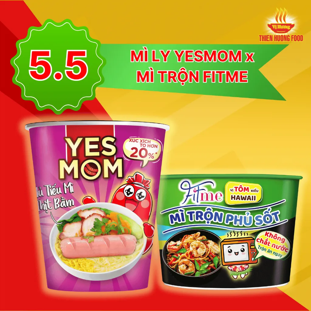 Ảnh Combo Thùng 24 ly YesMom + Thùng 12 tô trộn Fitme 1