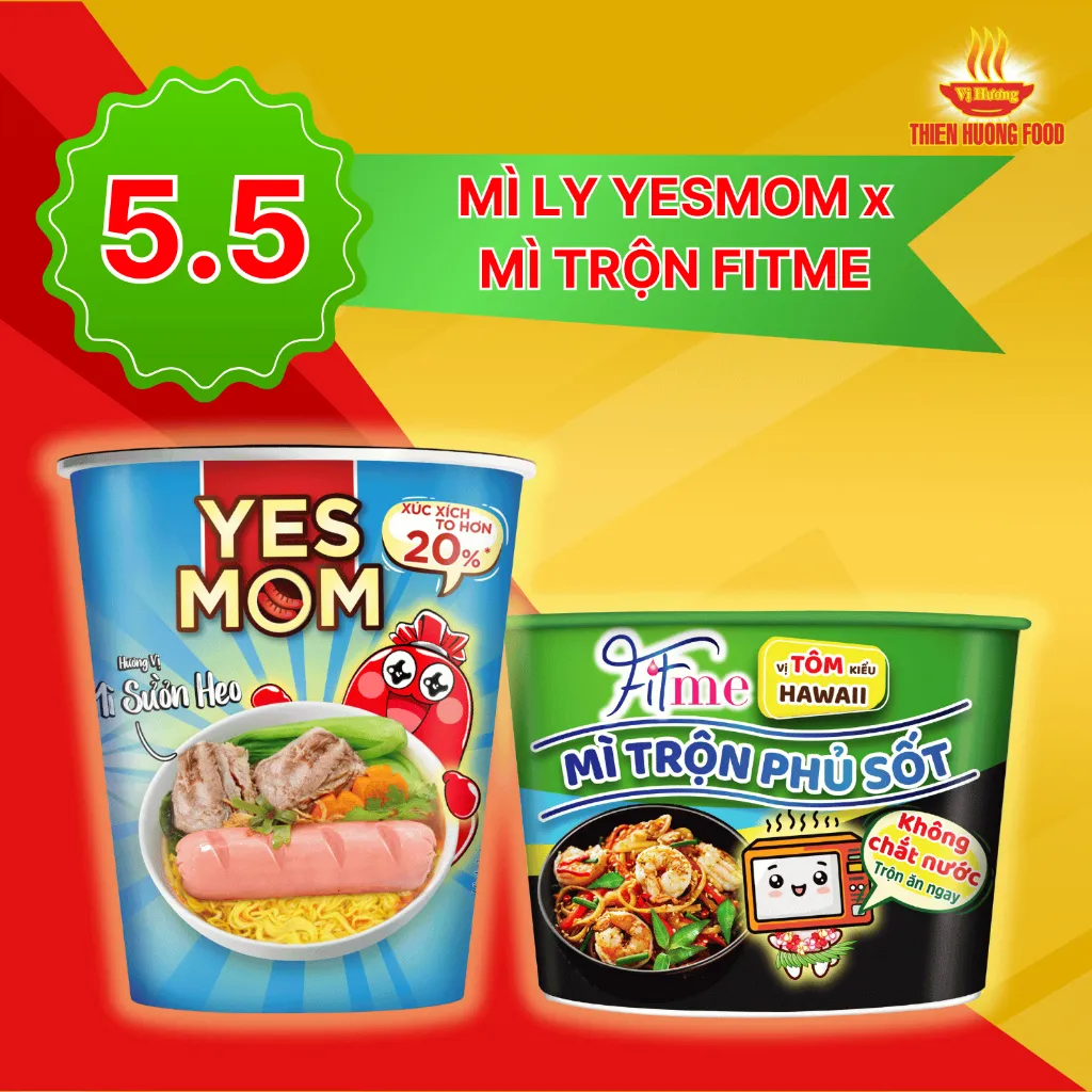 Ảnh Combo Thùng 24 ly YesMom + Thùng 12 tô trộn Fitme 3