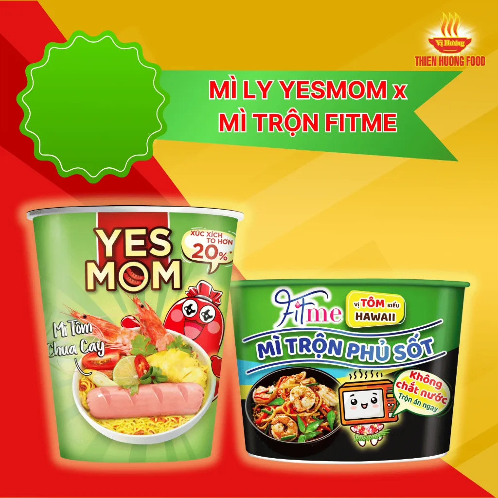 Ảnh Combo Thùng 24 ly YesMom + Thùng 12 tô trộn Fitme 4