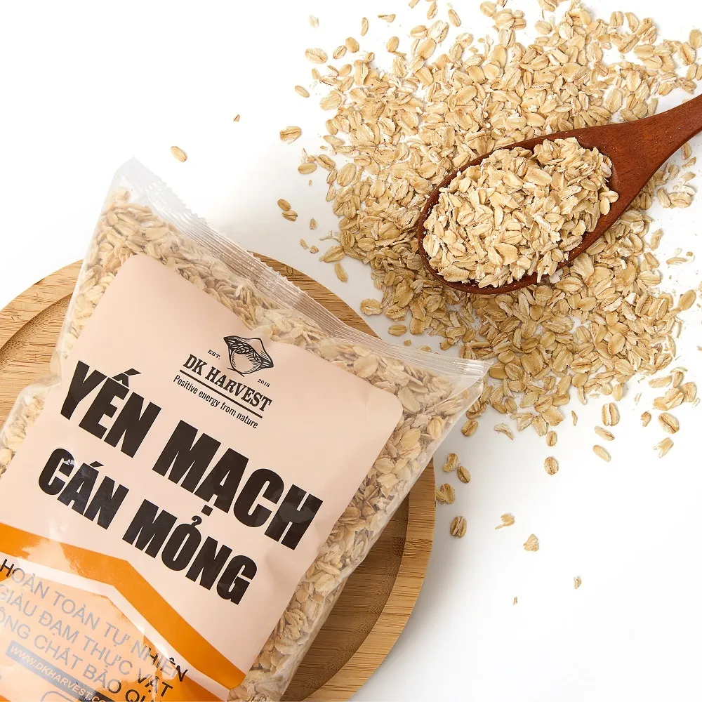 Ảnh COMBO TIẾT KIỆM (1kg-3kg) Yến Mạch Cán Dẹt 0.9mm DK Harvest -Nhập Khẩu Úc | Ngũ Cốc Dinh Dưỡng, Hỗ Trợ Giảm Cân 4