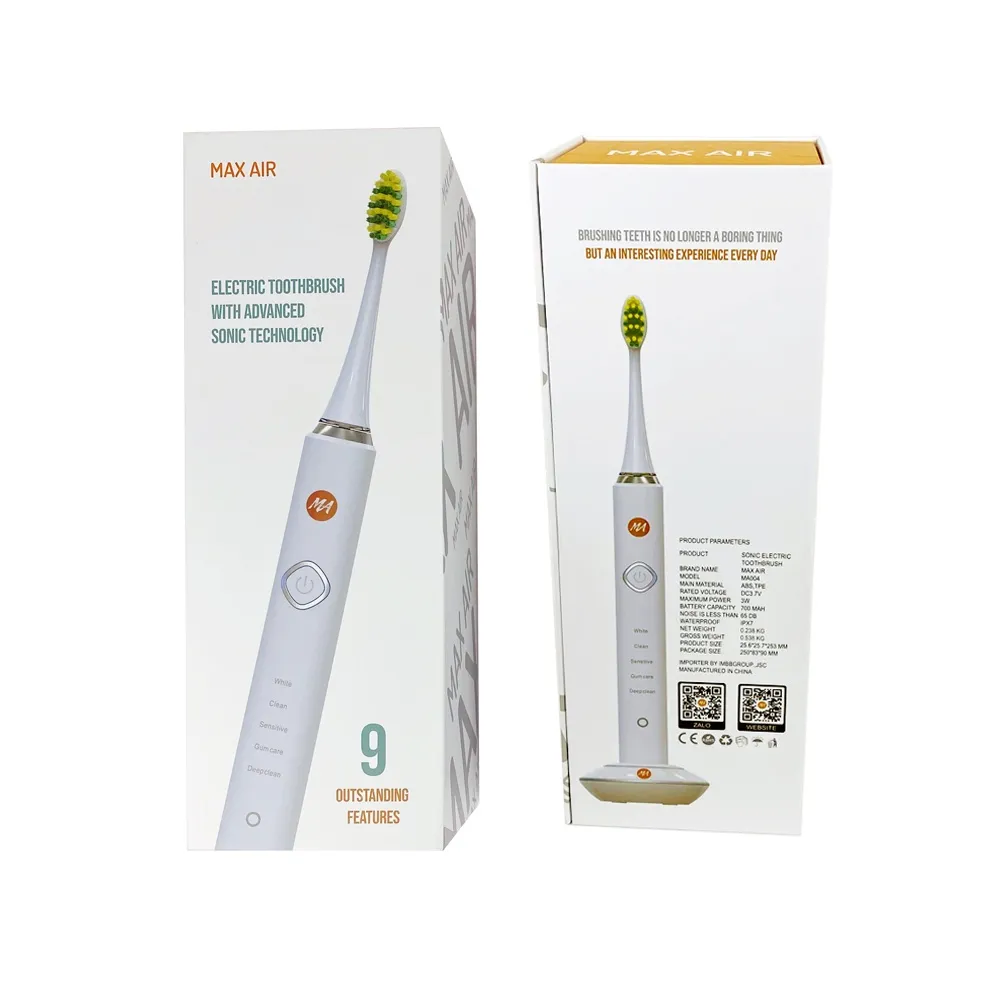 Ảnh Combo ưu đãi 03 bộ máy đánh răng tự động Max Air, công nghệ sóng âm tối đa 40.000 nhịp rung/phút, chải sạch mảng bám 2