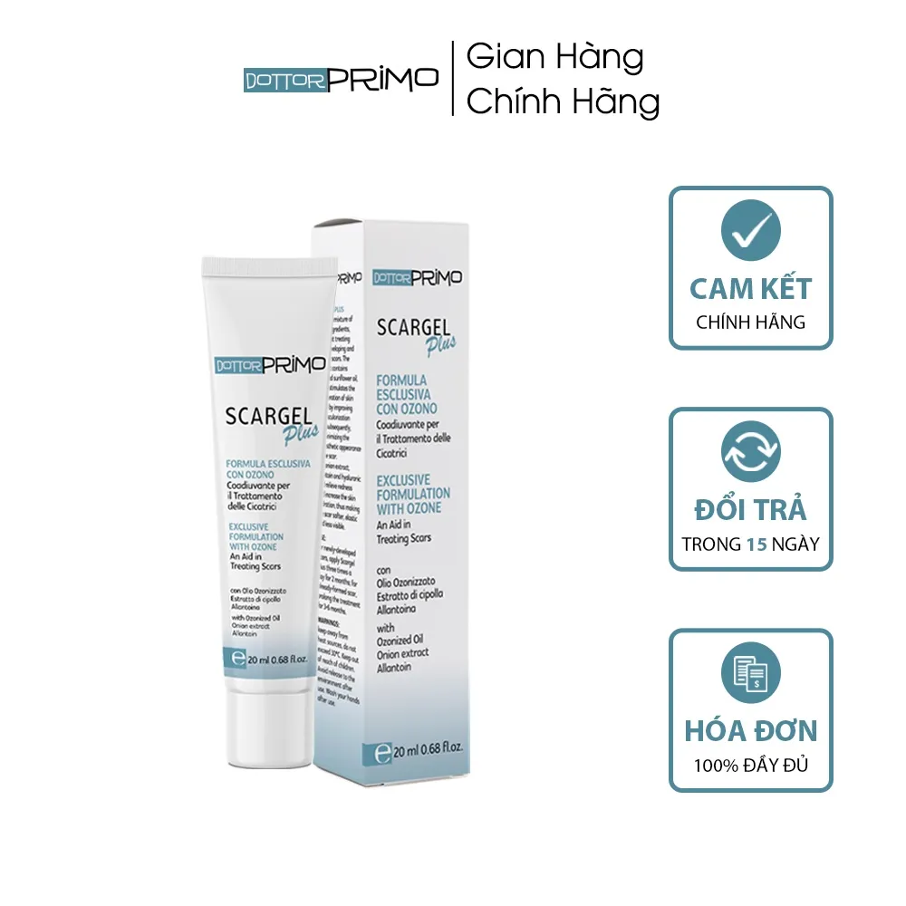 Ảnh Combo Xịt Vết Thương, Làm Mờ Sẹo DottorPrimo Scargel Plus 20ml & DottorPrimo Emergency Oil 30ml 3
