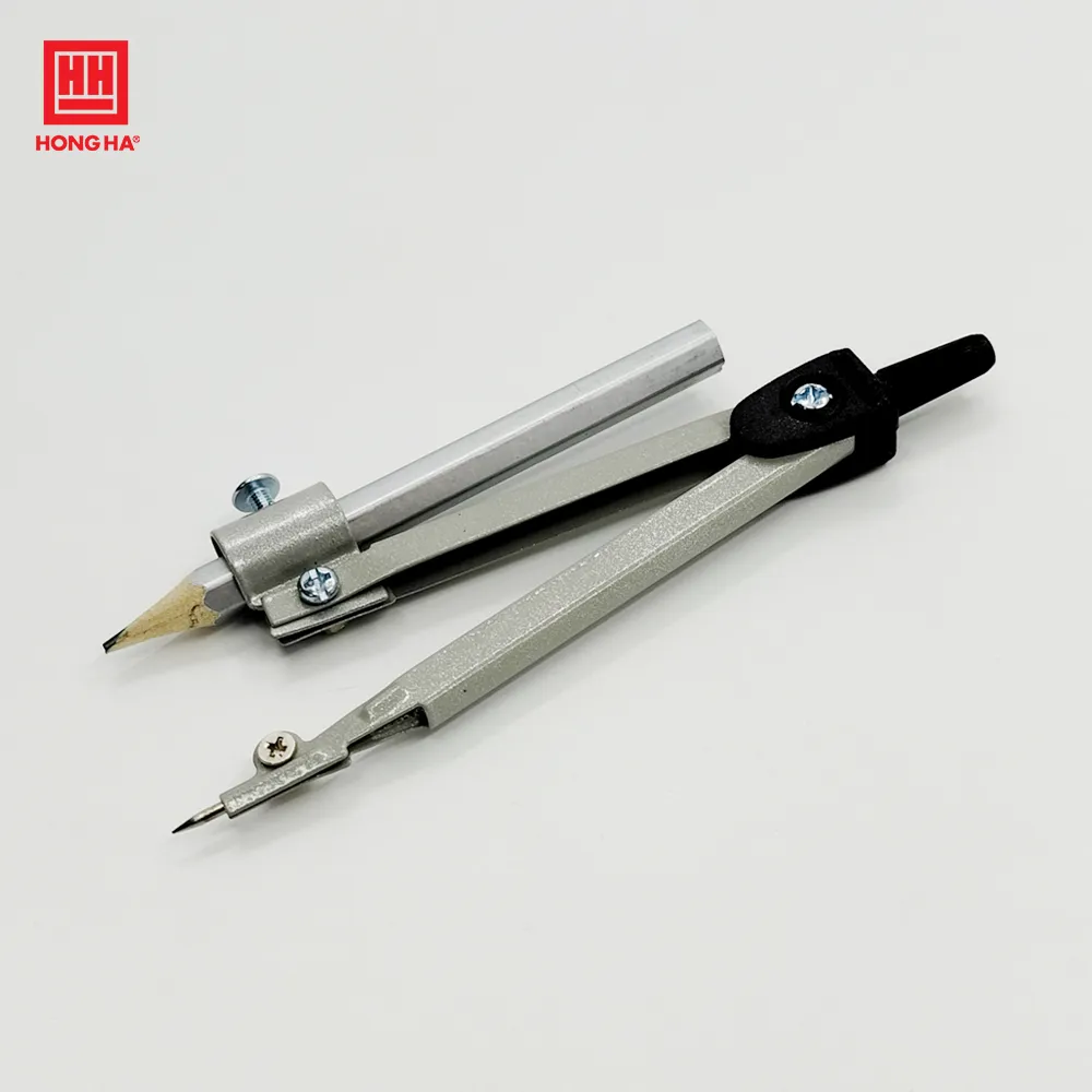 Ảnh Compa bút chì gỗ học sinh CP Hồng Hà - 3215 3