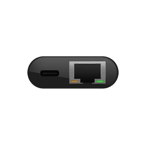 Ảnh Cổng chuyển đổi Belkin USB-C sang GIGABIT ETHERNET, PD 60W - Đen 1