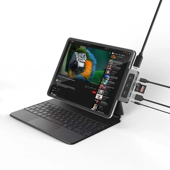 Ảnh Cổng chuyển Hyperdrive Media 6-in-1 HDMI 4K/60Hz USB- Hub đa phương diện – HD449 3