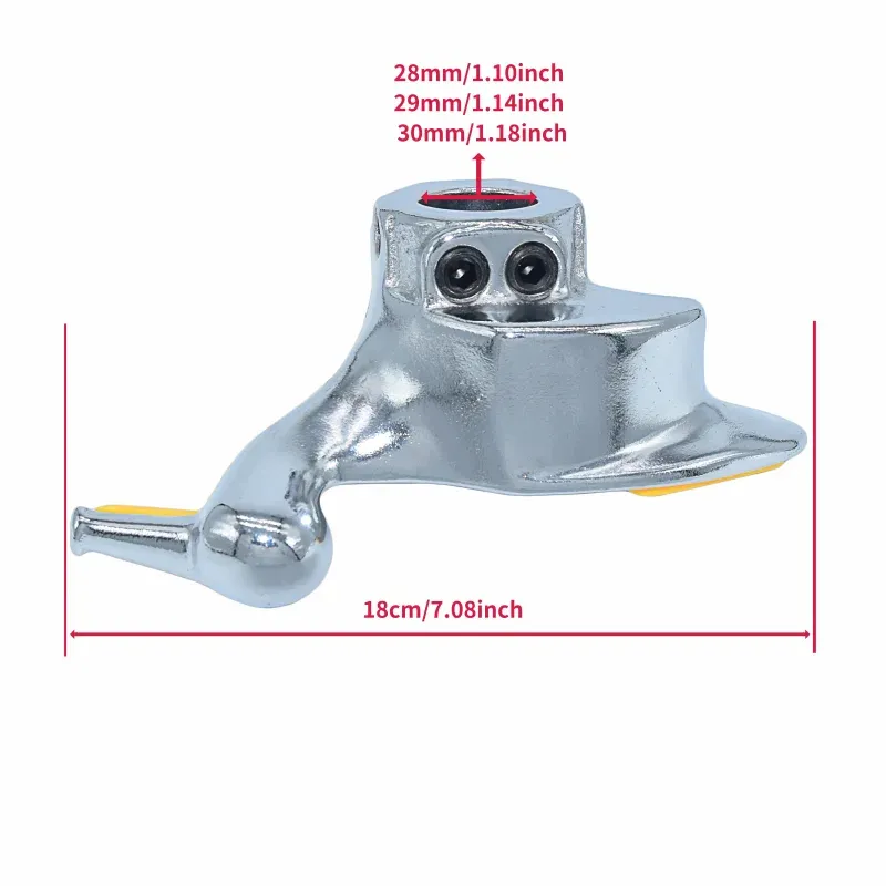 Ảnh Công cụ loại bỏ lốp Đầu chim Bộ đổi lốp bằng thép đúc có độ bền cao Thoát khỏi đầu loại bỏ Phụ tùng ô tô Công cụ bảo trì lốp xe 4