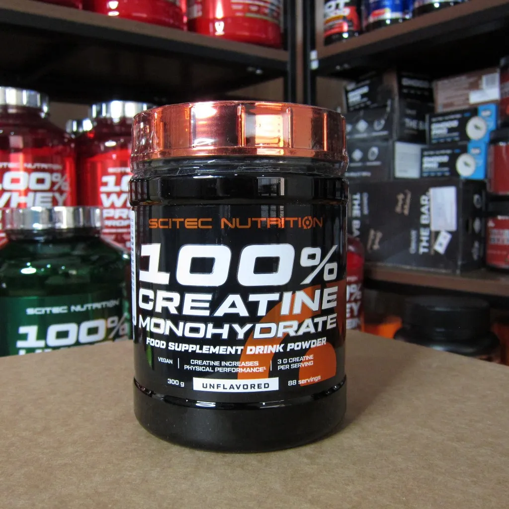 Ảnh Creatine | Creatine Monohydrate 300G - Tăng Năng Lượng Sức Mạnh Sức Bền, Bơm Máu Vào Cơ | SCITEC NUTRITION 1