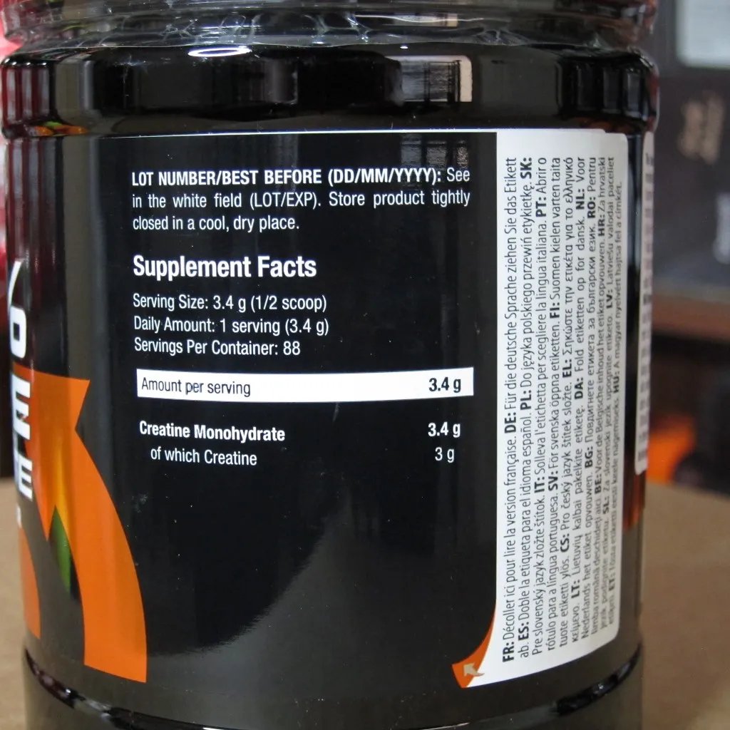 Ảnh Creatine | Creatine Monohydrate 300G - Tăng Năng Lượng Sức Mạnh Sức Bền, Bơm Máu Vào Cơ | SCITEC NUTRITION 3
