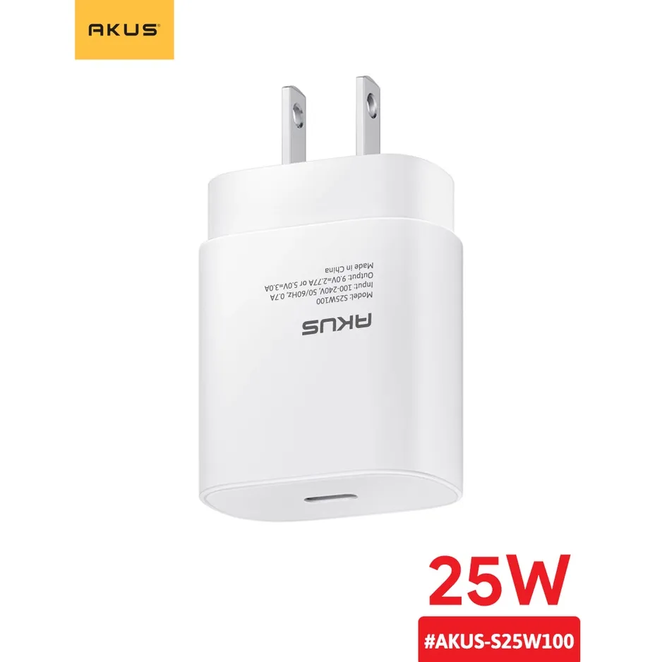 Ảnh Củ sạc 25w sạc nhanh AKUS-S25W100 - HÀNG CHÍNH HÃNG 2