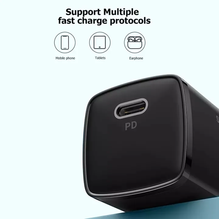 Ảnh Củ sạc Baseus 20W USB C hỗ trợ sạc nhanh Type C PD 2