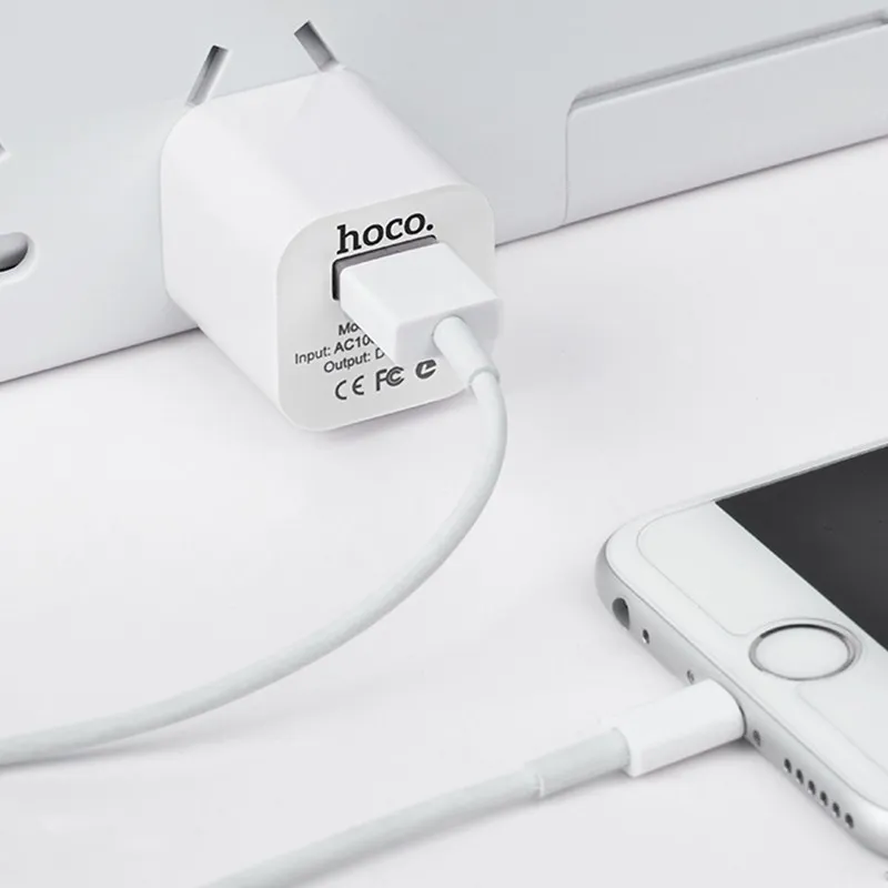 Ảnh Củ Sạc Hoco UH102 Cho iPhone/ iPad/Samsung/Huawei/Smart Phone Cao Cấp 2