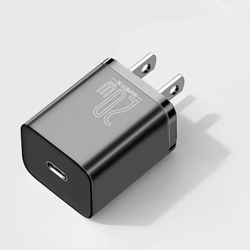 Ảnh Củ Sạc Nhanh 20W Baseus Super Si Chống Cháy Nổ Cho IP 14 8-X-10-11-12-13-14-15-Pro-Plus-Promax 1