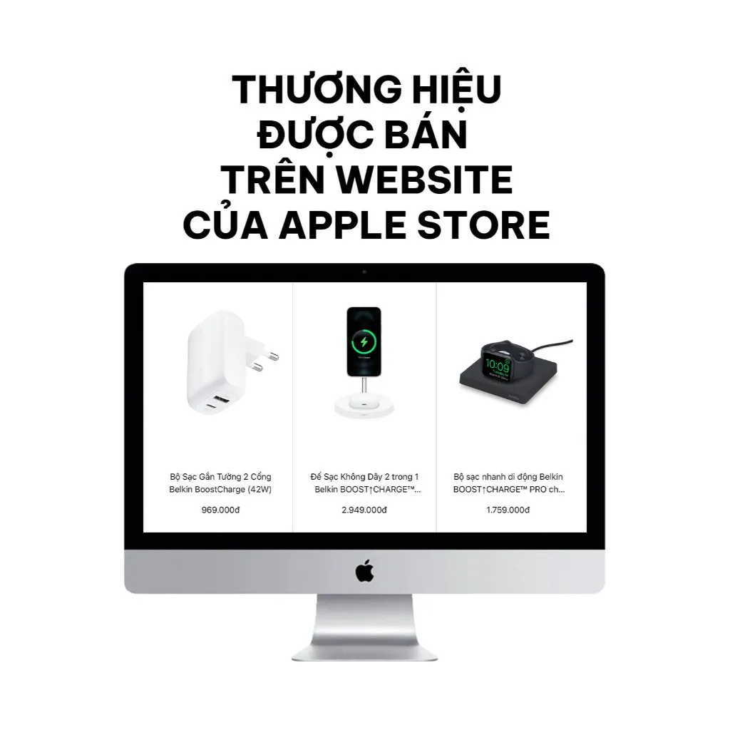 Ảnh Củ sạc nhanh 30W Belkin PD PPS Cubic Wall Charger | Sạc nhanh, Nhỏ Gọn, An toàn cao, Công nghệ mới 3