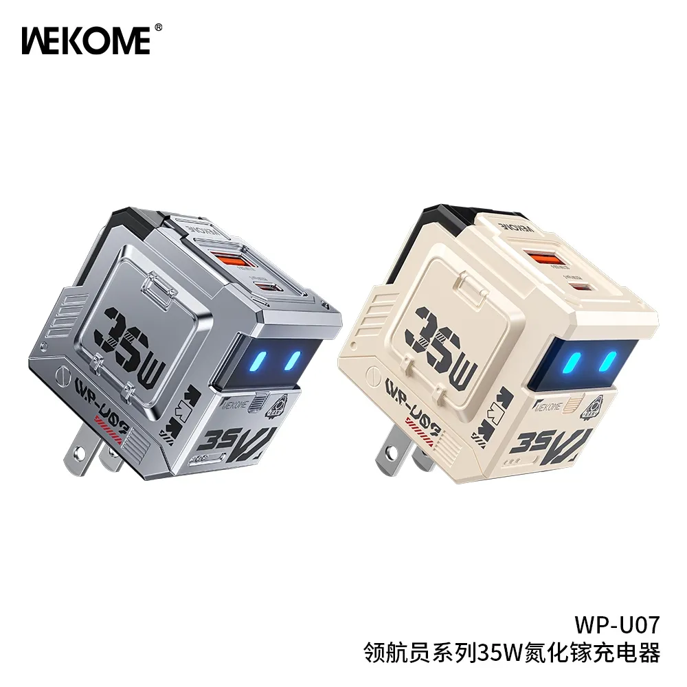 Ảnh Củ sạc nhanh GaN 35W wekome WP-U07 - Hàng chính hãng 2