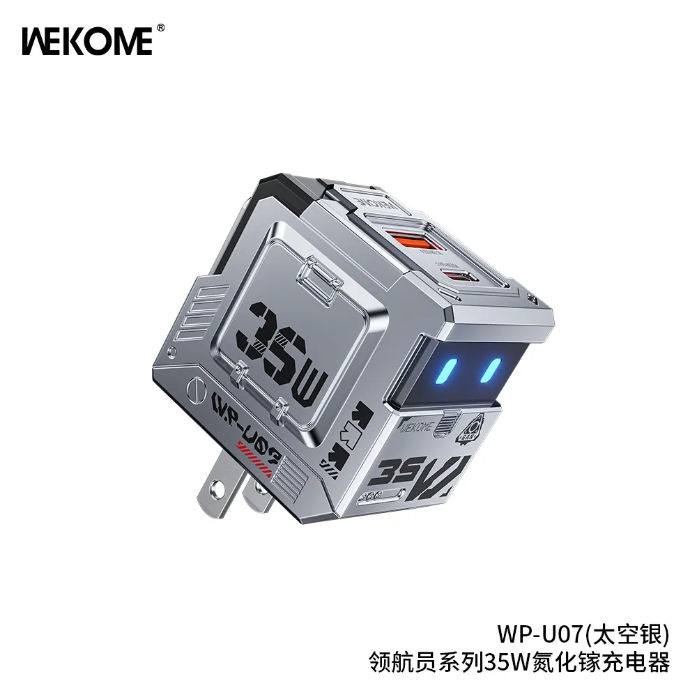 Ảnh Củ sạc nhanh GaN 35W wekome WP-U07 - Hàng chính hãng 4