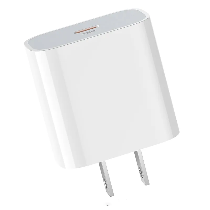 Ảnh Củ sạc nhanh PD20W Hoco C76 1 cổng Type- C, sạc nhanh 3A, chân cắm chuẩn tiêu chuẩn ( chân dẹt ) 3