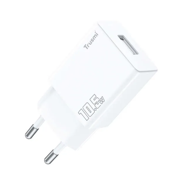 Ảnh Củ Sạc Nhanh Trusmi 10.5W USB-A Charger(US/EU) White 2