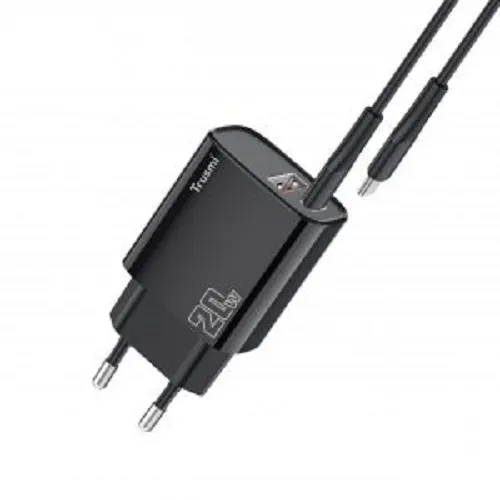 Ảnh Củ Sạc Nhanh Trusmi PD20W A+C Charger Set With C TO C 60W Cable 1