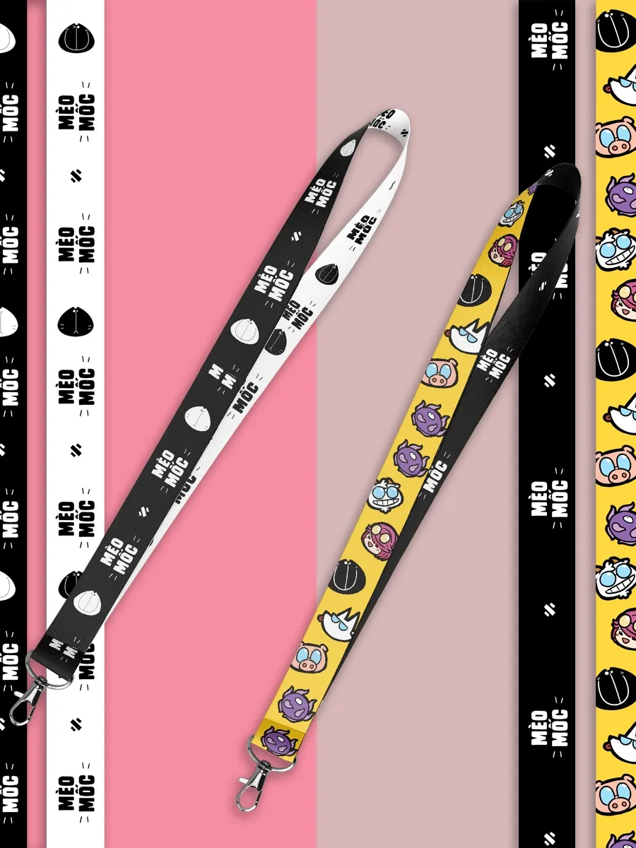 Ảnh Cửa Hàng Bị Mốc - Bộ phụ kiện dây thẻ và bọc thẻ - Lanyard và Card Holder bằng da 1