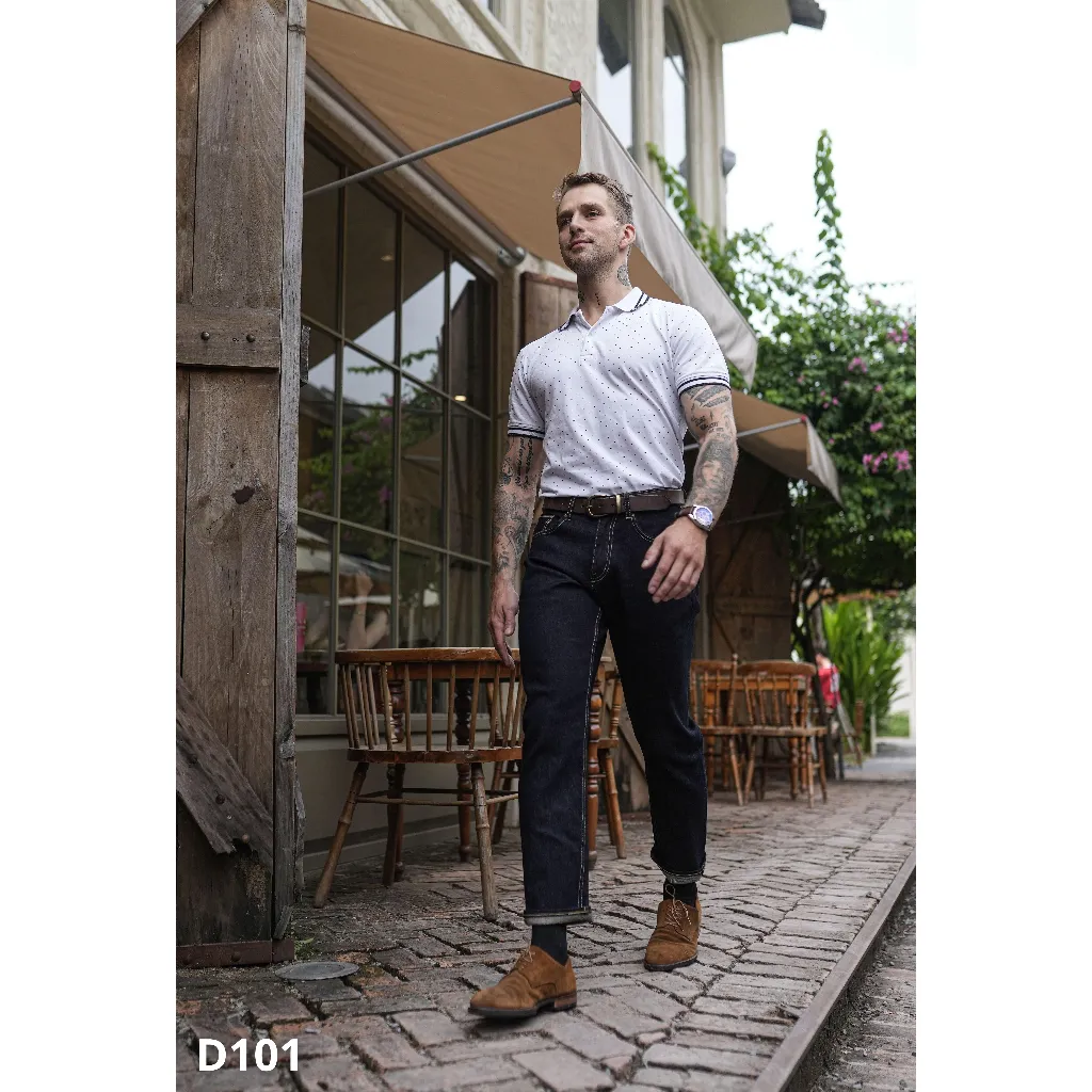 Ảnh D101 QUẦN JEANS NHẬT SELVEDGE DENIM HUNTERXRAYS Nam Menswear 2