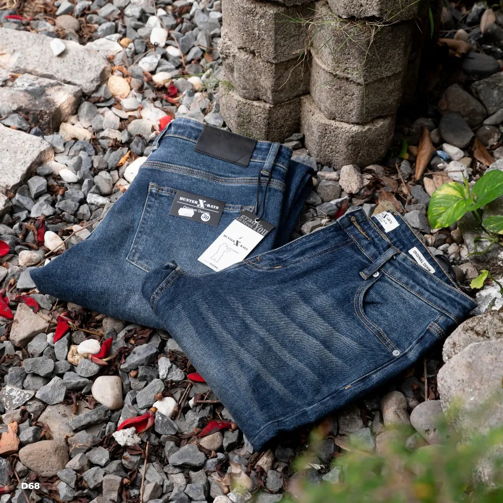 Ảnh D68 Quần Jeans Dài Wash Bạc Phong Cách Justmen Nam Menswear 2