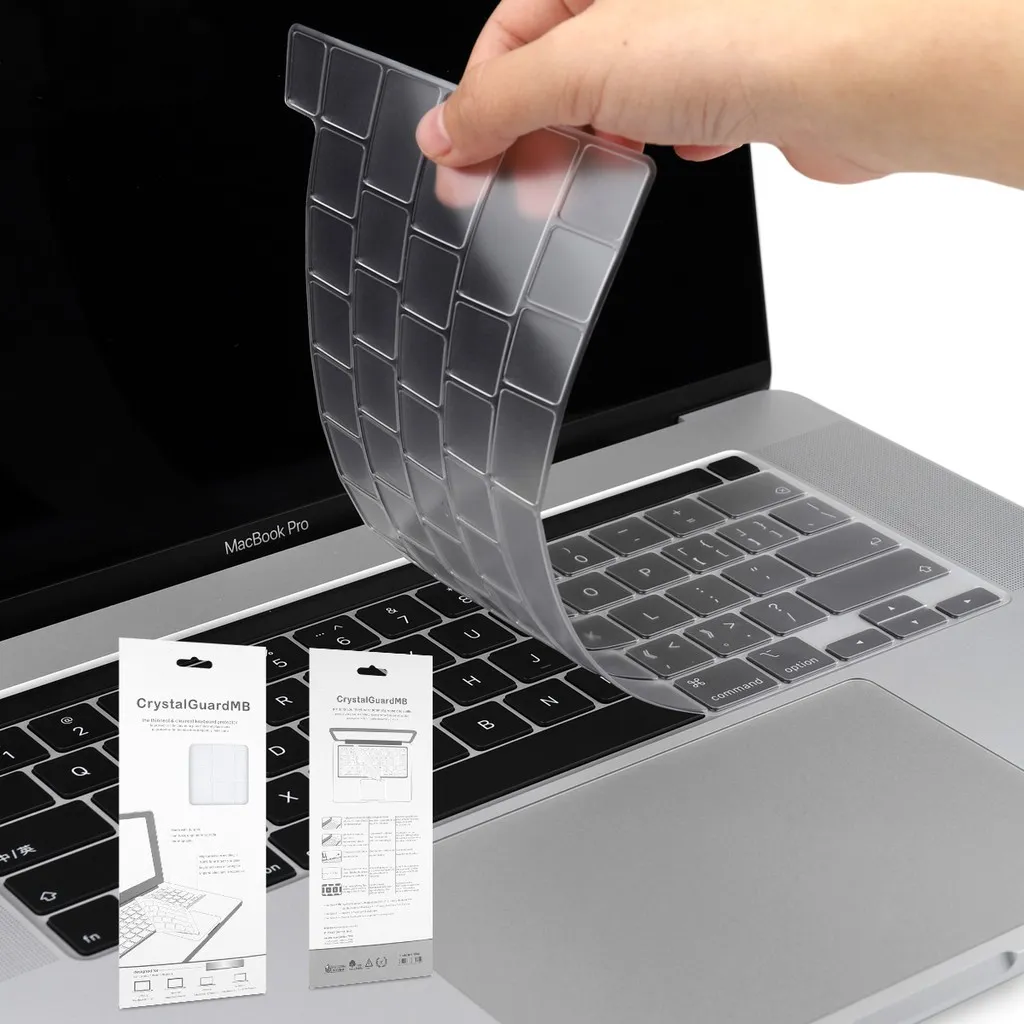 Ảnh Da bàn phím TPU trong suốt MacBook Air 11 12 13 15" Pro 13 15 14 16 " M4 M3 M2 M1 A3114 A2941 A2681 A2442 A3113 A2337 A2338 2