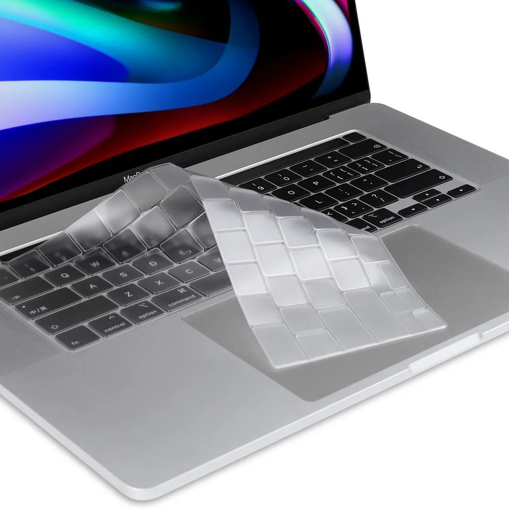 Ảnh Da bàn phím TPU trong suốt MacBook Air 11 12 13 15" Pro 13 15 14 16 " M4 M3 M2 M1 A3114 A2941 A2681 A2442 A3113 A2337 A2338 3