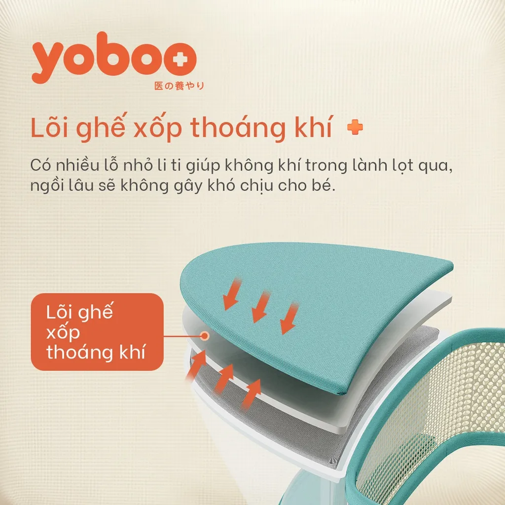 Ảnh Đai địu em bé 2in1 Yoboo YB-0066 có ngăn chứa đồ, chặn chân chữ O đảm bảo tư thế đúng - Hàng chính hãng 2