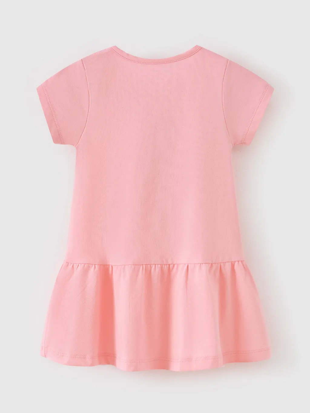 Ảnh Đầm bé gái Rabity ngắn tay cotton váy mùa hè in hình pony 91157 4